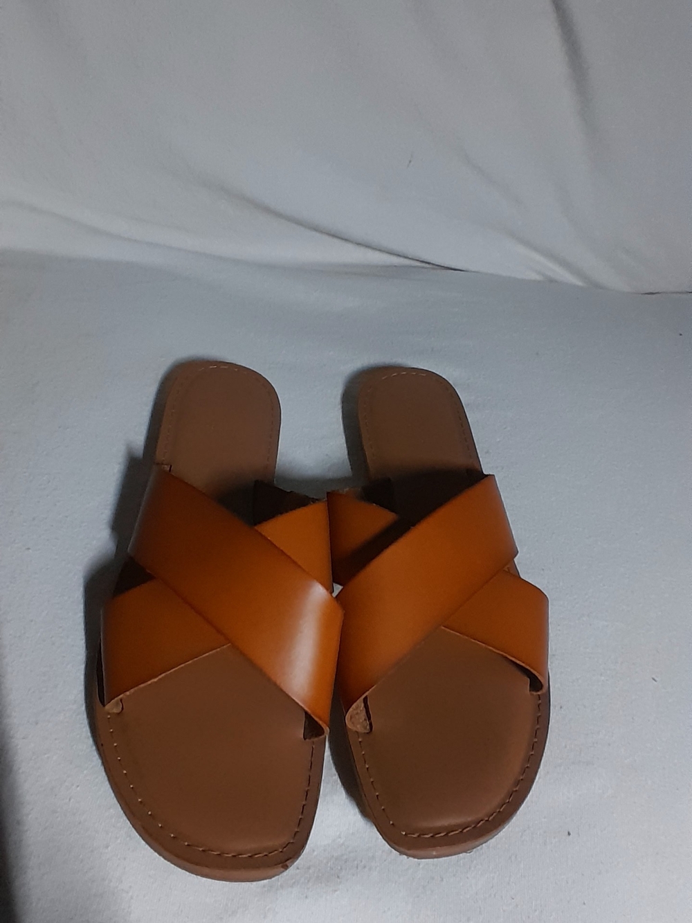 Target Women's Crisscross Slide Sandals in Brown